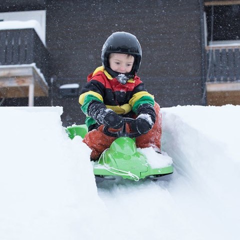 Hamax Sno Zebra Śnieżny racer Zielony Polietylen Hamax Sno Zebra Śnieżny racer Zielony Polietylen