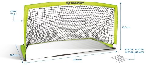 Schildkröt Funsports 970985 bramka piłkarska Dzieci Wolnostojący Schildkröt Funsports 970985 bramka piłkarska Dzieci Wolnostojący