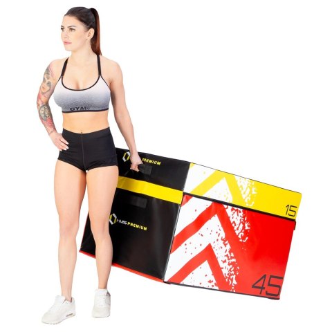 Zestaw czterech skrzyń plyometrycznych HMS Premium PYBS01