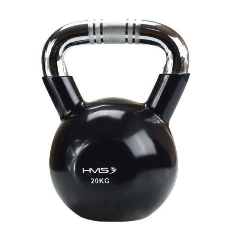 Kettlebell chromowany 20 kg czarny HMS KTC20 Kettlebell chromowany 20 kg czarny HMS KTC20