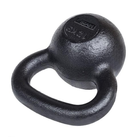 Kettlebell żeliwny 12kg HMS KZG12 Kettlebell żeliwny 12kg HMS KZG12