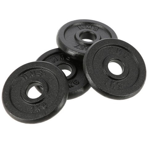 Sztangielka gwintowana HMS SG01 7 kg 4 talerze Sztangielka gwintowana HMS SG01 7 kg 4 talerze