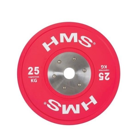 TBR Profi Set (8 szt ) zestaw talerzy olimpijskich Bumper 10-25 kg HMS TBR PROFI SET