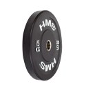 Talerz olimpijski Bumper 15 kg Czarny HMS BBR15