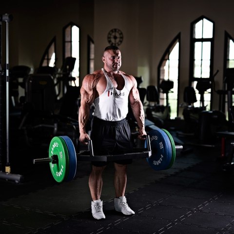 Talerz olimpijski Bumper 15 kg Żółty HMS CBR15