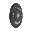 Talerz olimpijski Bumper 5 kg Szary HMS HTBR05
