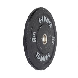 Talerz olimpijski Bumper 5 kg Szary HMS HTBR05