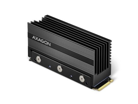 Axagon CLR-M2XL system chłodzenia komputerów M.2 NVMe SSD, Dysk SSD Radiator Czarny 1 szt. Axagon CLR-M2XL system chłodzenia komputerów M.2 NVMe SSD, Dysk SSD Radiator Czarny 1 szt.