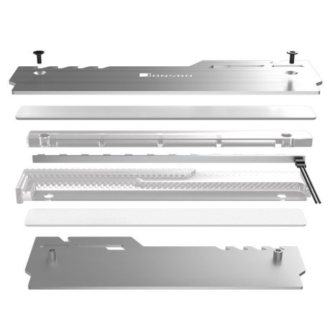 Jonsbo NC-3 ARGB Moduł pamięci Radiator Srebrny Jonsbo NC-3 ARGB Moduł pamięci Radiator Srebrny