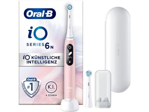 Oral-B iO Series 6 Pink Sand - szczoteczka do zębów Oral-B iO Series 6 Pink Sand - szczoteczka do zębów