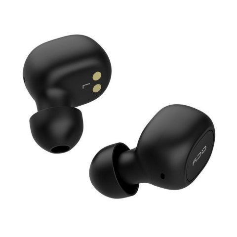 QCY T1C TWS Bezprzewodowe słuchawki Bluetooth 5.0 (czarne) QCY T1C TWS Bezprzewodowe słuchawki Bluetooth 5.0 (czarne)