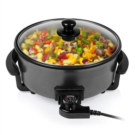 Tristar | Wielofunkcyjna patelnia grillowa XL | PZ-9135 | Średnica 30 cm | Grill | 1500 W | Pokrywka w zestawie | Uchwyt stały | Tristar | Wielofunkcyjna patelnia grillowa XL | PZ-9135 | Średnica 30 cm | Grill | 1500 W | Pokrywka w zestawie | Uchwyt stały |