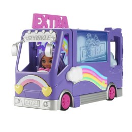 Barbie Extra Minibus koncertowy + Lalka Mini Minis Zestaw HKF84