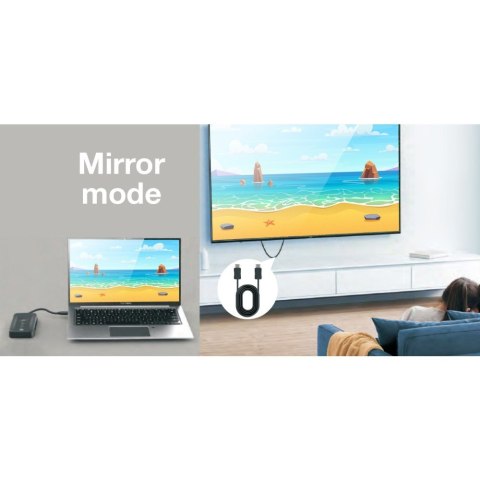 Bezprzewodowy transmiter obrazu USB-C do HDMI