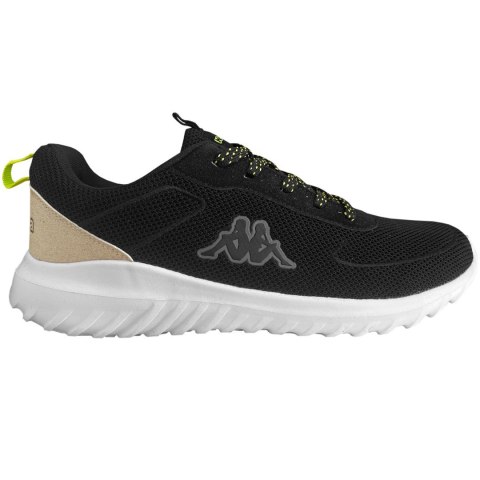 Buty męskie Kappa Jona czarno-zielone 243309 1135 43 Buty męskie Kappa Jona czarno-zielone 243309 1135 43