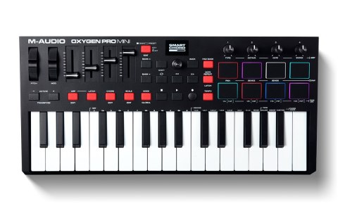 M-AUDIO Oxygen PRO MINI - Klawiatura Sterująca M-AUDIO Oxygen PRO MINI - Klawiatura Sterująca