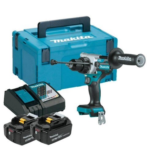 Akumulatorowa wiertarko-wkrętarka udarowa LXT MAKITA DHP486RTJ 18V 130/65Nm 2x5,0Ah Akumulatorowa wiertarko-wkrętarka udarowa LXT MAKITA DHP486RTJ 18V 130/65Nm 2x5,0Ah