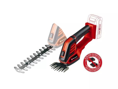 Einhell 3410313 akumulatorowe nożyce do trawy 8 mm 18 V Litowo-jonowa (Li-Ion) Czarny, Czerwony Einhell 3410313 akumulatorowe nożyce do trawy 8 mm 18 V Litowo-jonowa (Li-Ion) Czarny, Czerwony