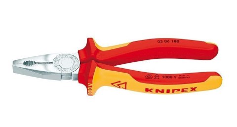 Knipex 03 06 160 szczypce Szczypce uniwersalne lineman's Knipex 03 06 160 szczypce Szczypce uniwersalne lineman's