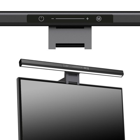 Lampka LED lightbar do komputera/monitora regulowana Maclean, 3 kolory światła, regulacja jasności, USB Type-C, 5V, MCE620 Lampka LED lightbar do komputera/monitora regulowana Maclean, 3 kolory światła, regulacja jasności, USB Type-C, 5V, MCE620