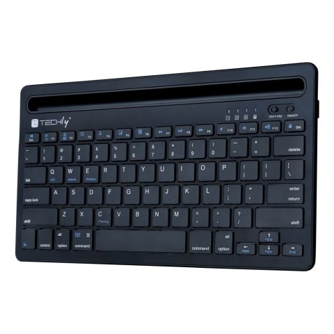 Techly ICTBK102U klawiatura Uniwersalna Bluetooth QWERTY Angielski Czarny