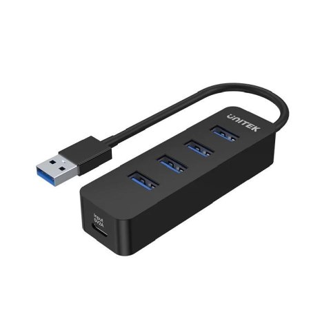 UNITEK HUB USB-A 4X USB-A 3.1, AKTYWNY,10W, H1117A UNITEK HUB USB-A 4X USB-A 3.1, AKTYWNY,10W, H1117A