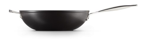 Le Creuset hartowany nieprzywierający Stir-Fry srebrny 30cm Le Creuset hartowany nieprzywierający Stir-Fry srebrny 30cm