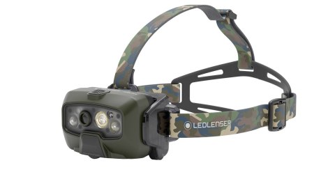 Ledlenser HF8R Core RGB Camouflage - latarka czołowa LED, zielona Ledlenser HF8R Core RGB Camouflage - latarka czołowa LED, zielona