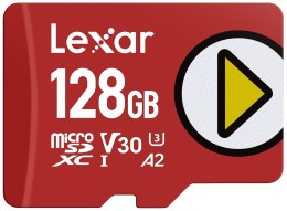 MEMORY MICRO SDXC 128GB UHS-I/PLAY LMSPLAY128G-BNSNG LEXAR