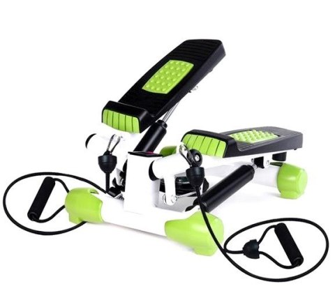 Stepper skośny z linkami biało-zielony HMS S3033 Stepper skośny z linkami biało-zielony HMS S3033