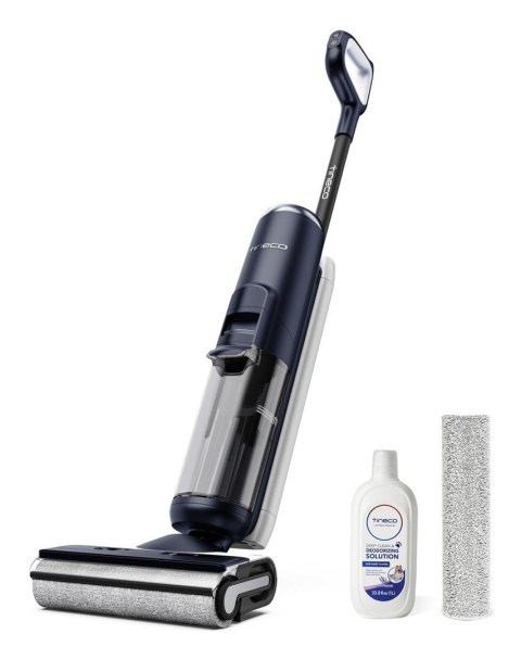 Tineco Floor One S6 Flashdry Pet Pionowy odkurzacz Bateria Suchy i Mokry HEPA Bez worka Czarny, Ciemny Niebieski, Szary 4 Ah Tineco Floor One S6 Flashdry Pet Pionowy odkurzacz Bateria Suchy i Mokry HEPA Bez worka Czarny, Ciemny Niebieski, Szary 4 Ah