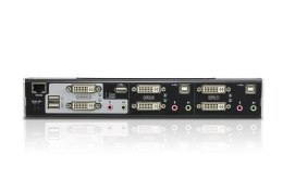 ATEN CS1642A przełącznik KVM Możliwości montowania w stelażu Czarny, Srebrny