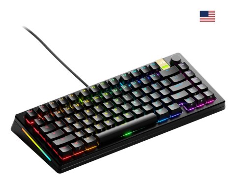 Glorious Gaming GMMK 3 PRO HE 75% Prebuilt klawiatura USB QWERTY US English Czarny Glorious Gaming GMMK 3 PRO HE 75% Prebuilt klawiatura USB QWERTY US English Czarny