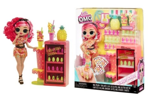 LOL Surprise OMG Lalka Pinky Pops Fruit Shop + Sweet Nails LOL Surprise OMG Lalka Pinky Pops Fruit Shop + Sweet Nails