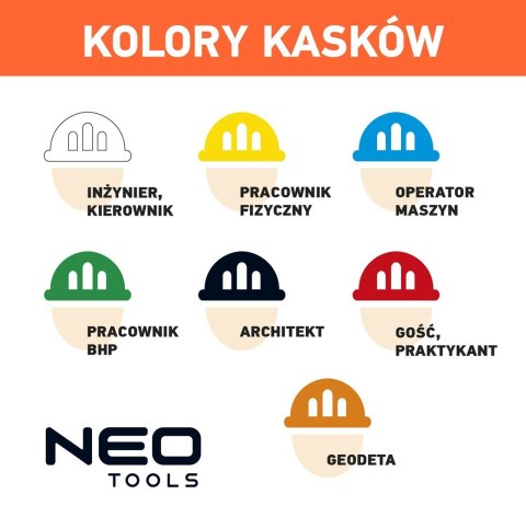 Ochronne nakrycie głowy NEO tools 97-211 Ochronne nakrycie głowy NEO tools 97-211
