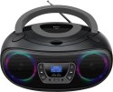 Radio CD Denver TDB-212GR, DAB+, DAB, FM, AUX, USB, Bluetooth, CD, Black, Grey