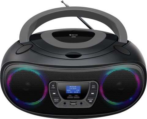 Radio CD Denver TDB-212GR, DAB+, DAB, FM, AUX, USB, Bluetooth, CD, Black, Grey Radio CD Denver TDB-212GR, DAB+, DAB, FM, AUX, USB, Bluetooth, CD, Black, Grey
