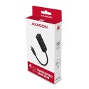 Axagon HUE-M1C huby i koncentratory USB 3.2 Gen 1 (3.1 Gen 1) Type-C 5000 Mbit/s Czarny