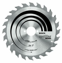 Bosch ?2608640616 ostrze do piły tarczowej 19 cm 1 szt.