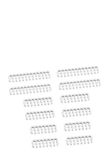 CableMod PRO Zestaw grzebienia do mostkowych - biały (CM-COM-BKIT-PBPW-R)