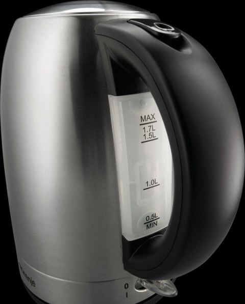 Gorenje K17FEII czajnik elektryczny 1,7 l 2200 W Czarny, Srebrny