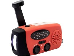 Radio solarne Denver SCR-2005 z lampką i funkcją SOS