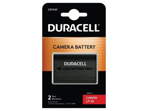 Duracell DR9943 bateria do aparatu/kamery Litowo-jonowa (Li-Ion) 1600 mAh Duracell DR9943 bateria do aparatu/kamery Litowo-jonowa (Li-Ion) 1600 mAh
