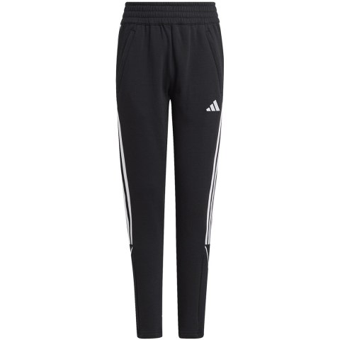 Spodnie dla dzieci adidas Tiro 23 League Sweat czarne HS3614 116cm Spodnie dla dzieci adidas Tiro 23 League Sweat czarne HS3614 116cm