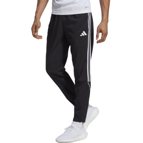 Spodnie męskie adidas Tiro 23 League Woven czarne IB5012 L Spodnie męskie adidas Tiro 23 League Woven czarne IB5012 L