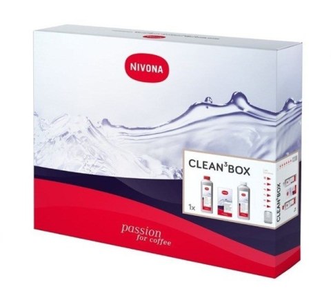 Zestaw do czyszczenia ekspresów Clean 3 Box Zestaw do czyszczenia ekspresów Clean 3 Box