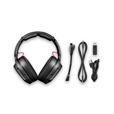Zestaw słuchawkowy Teufel CAGE PRO bezprzewodowy nauszny Bluetooth do gier noc Zestaw słuchawkowy Teufel CAGE PRO bezprzewodowy nauszny Bluetooth do gier noc