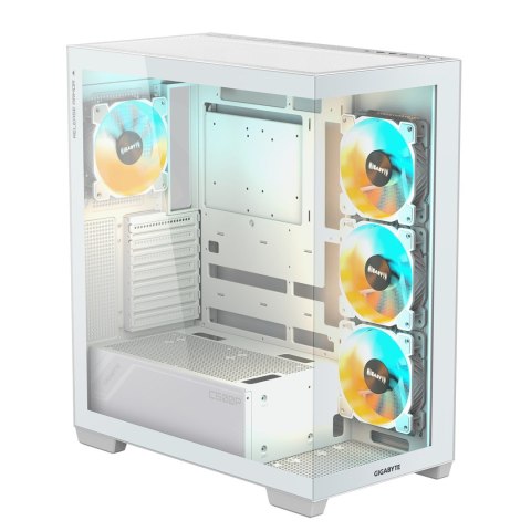 CASE MIDITOWER ATX W/O PSU/GB-C500PI ST WHITE GIGABYTE