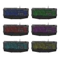 Sharkoon SKILLER SGK4 klawiatura Gaming USB QWERTZ Niemiecki Czarny