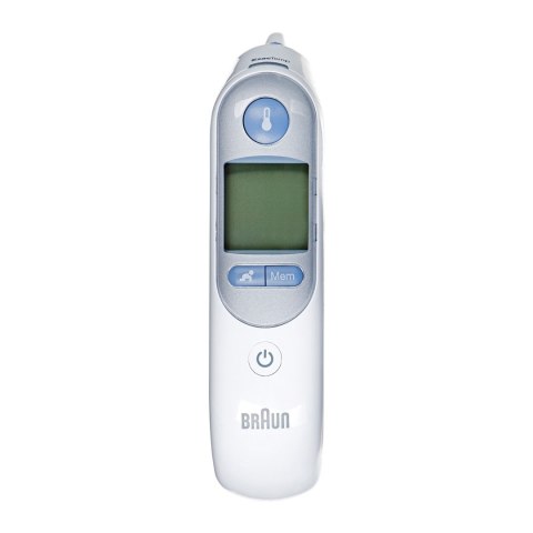 Termometr Elektroniczne do ucha Braun ThermoScan 7 IRT6520 (Pomiar kontaktowy; kolor biały) Termometr Elektroniczne do ucha Braun ThermoScan 7 IRT6520 (Pomiar kontaktowy; kolor biały)